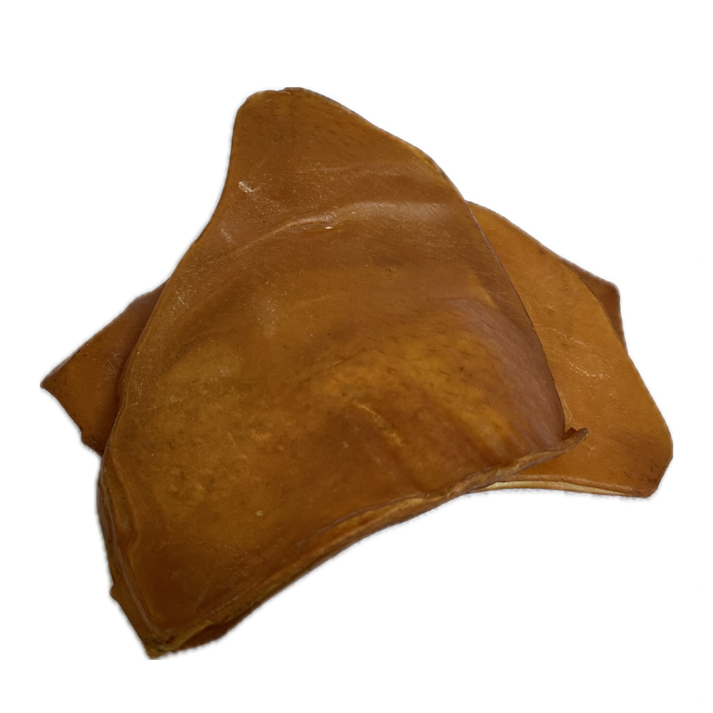 PIG SKIN DEHYDRATED EAR SHAPE.