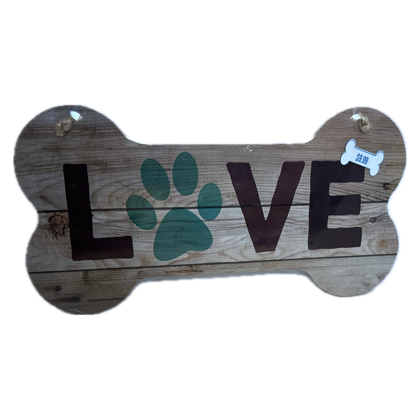 Wooden dog signs