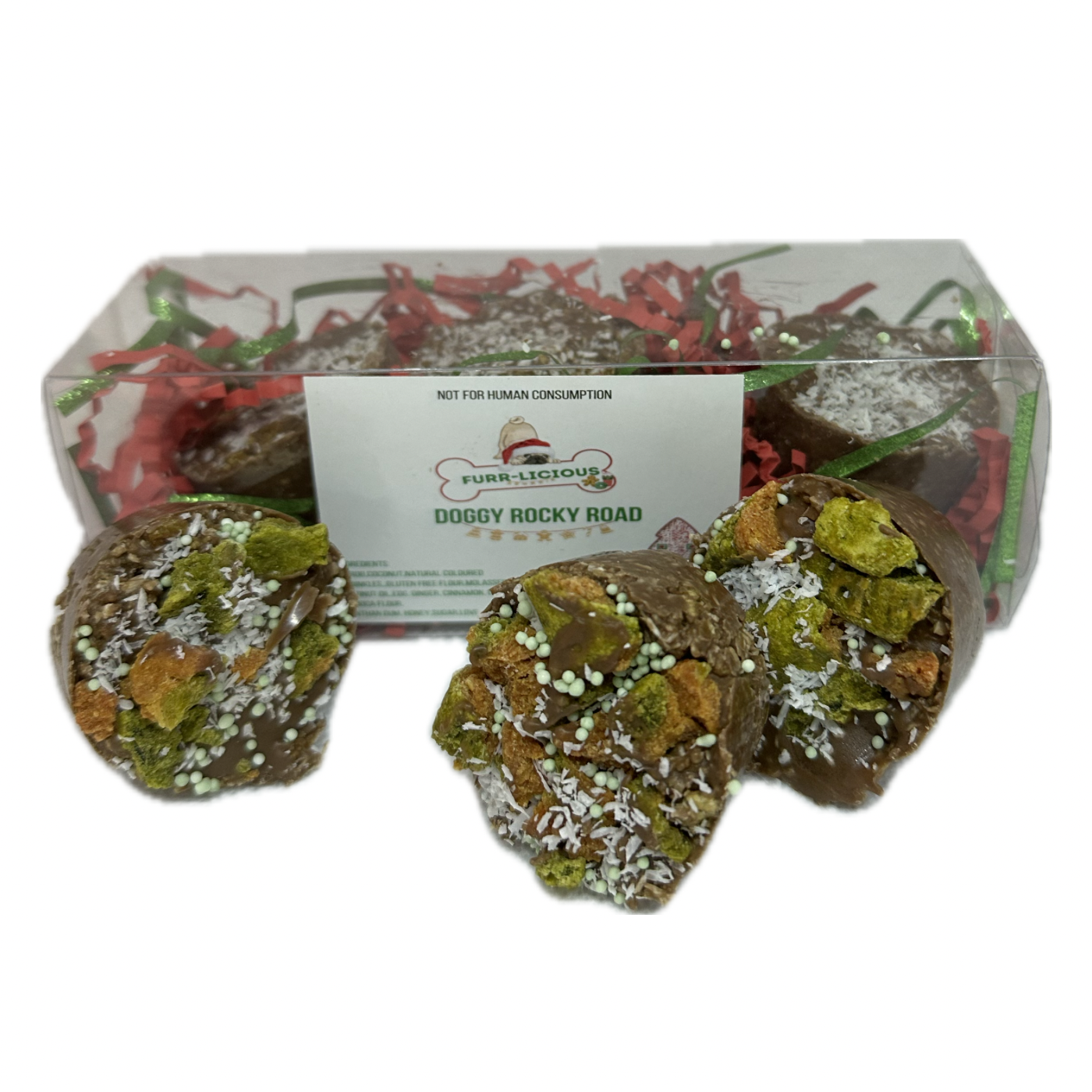 Christmas Doggy Rocky Road