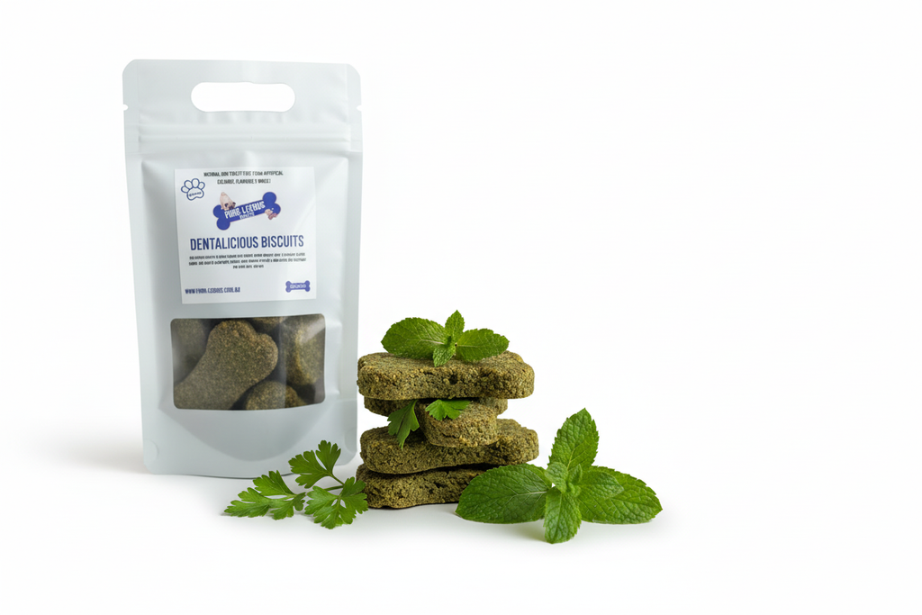 Dentalicious Biscuits White Background