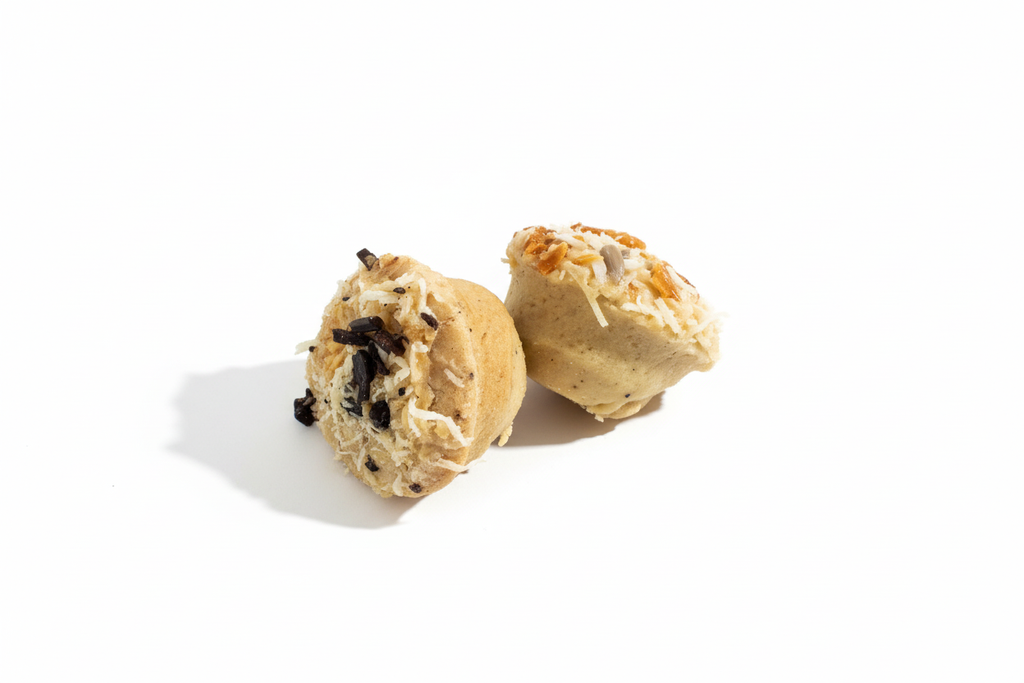 Professional dog treats with toppings product photo