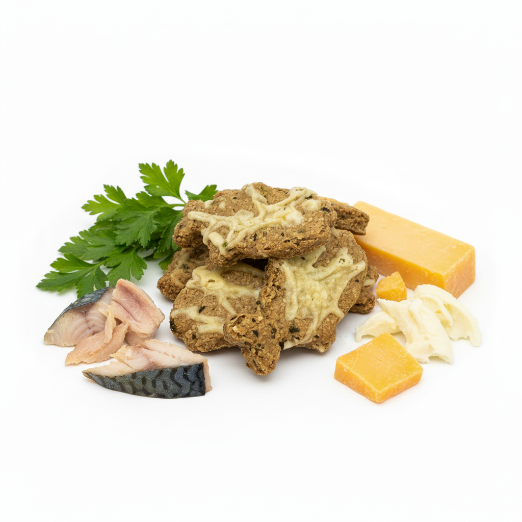 Turtle biscuits with ingredients